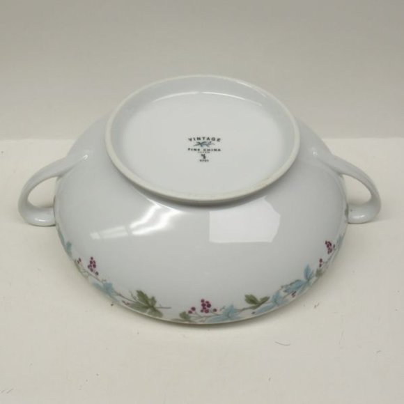Vintage FINE CHINA Japan 6701 Two-Handled Vegetable Bowl with Lid - Picture 5 of 5